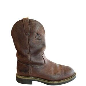 Georgia Boot Farm and Ranch Wellington Mens Sz 10D Carbo-Tec G5814